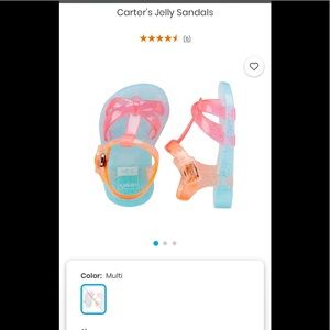 ❤️3/$10-Carter Jelly Sandals❤️❤️